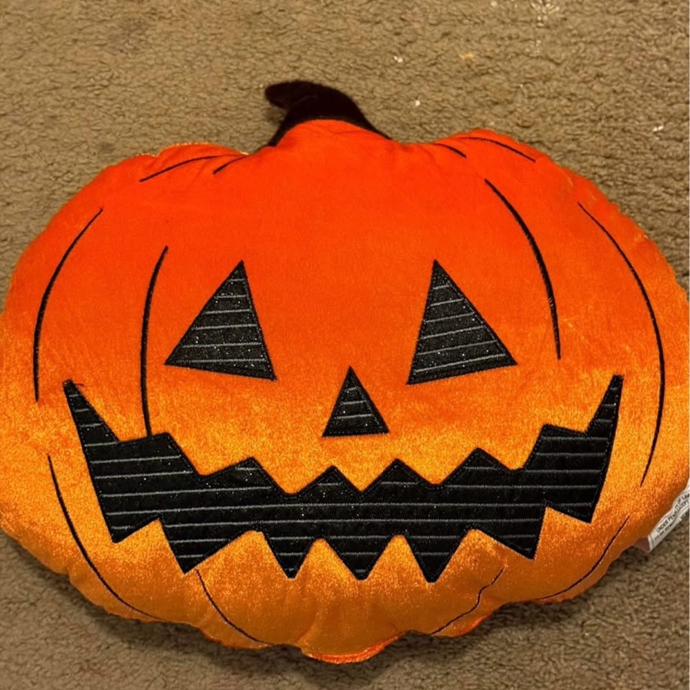 Pumpkin Halloween Pillow